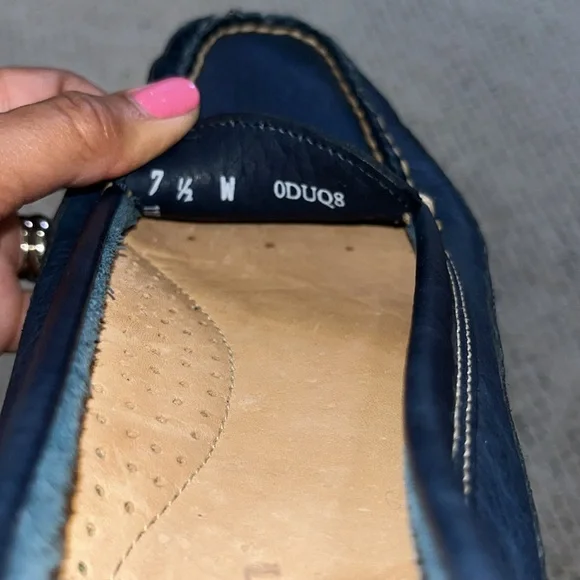 LL Bean Libean Women's Blue Slipon Shoes 7.5W - Picture 2 of 7